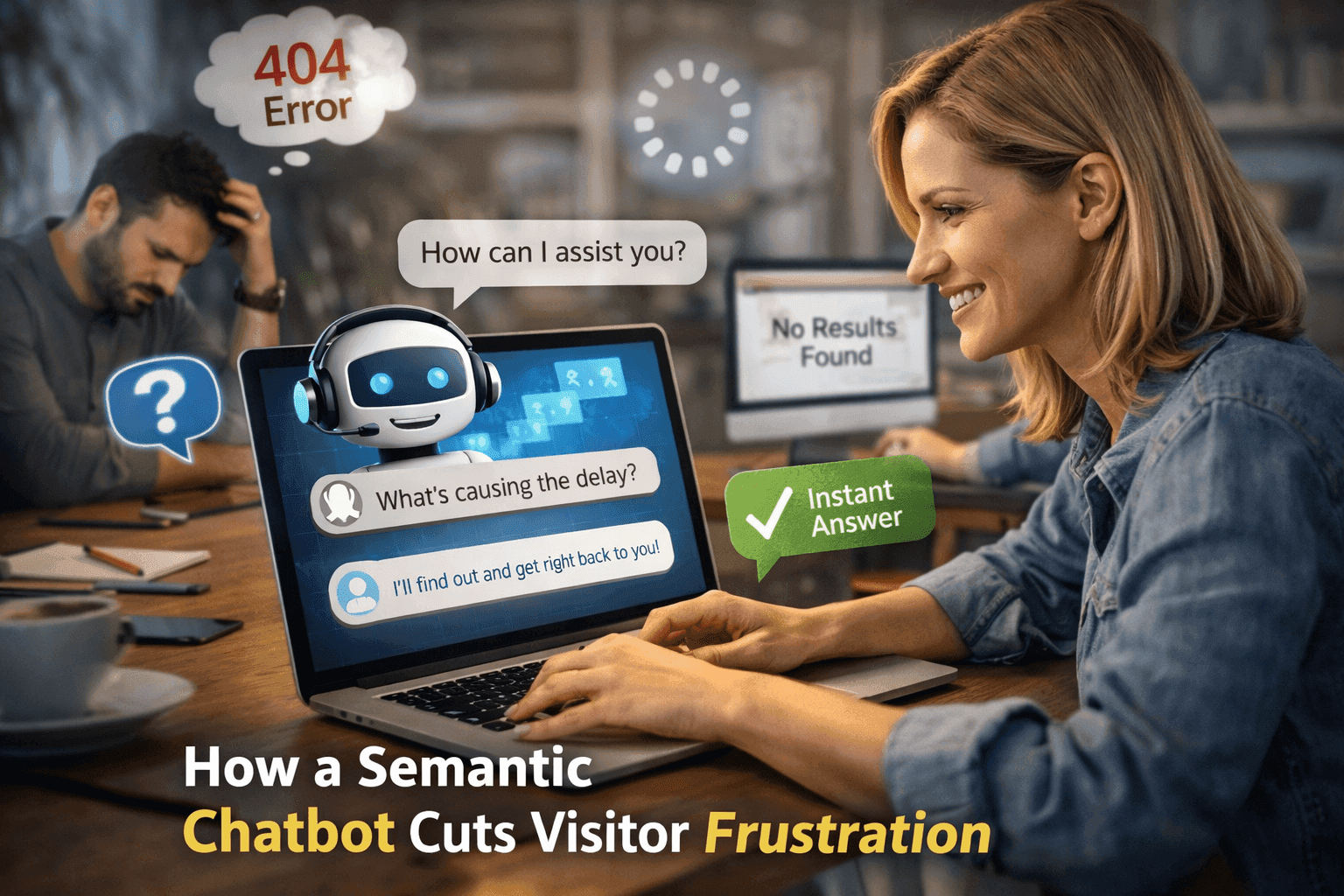 How a Semantic Chatbot Cuts Visitor Frustration