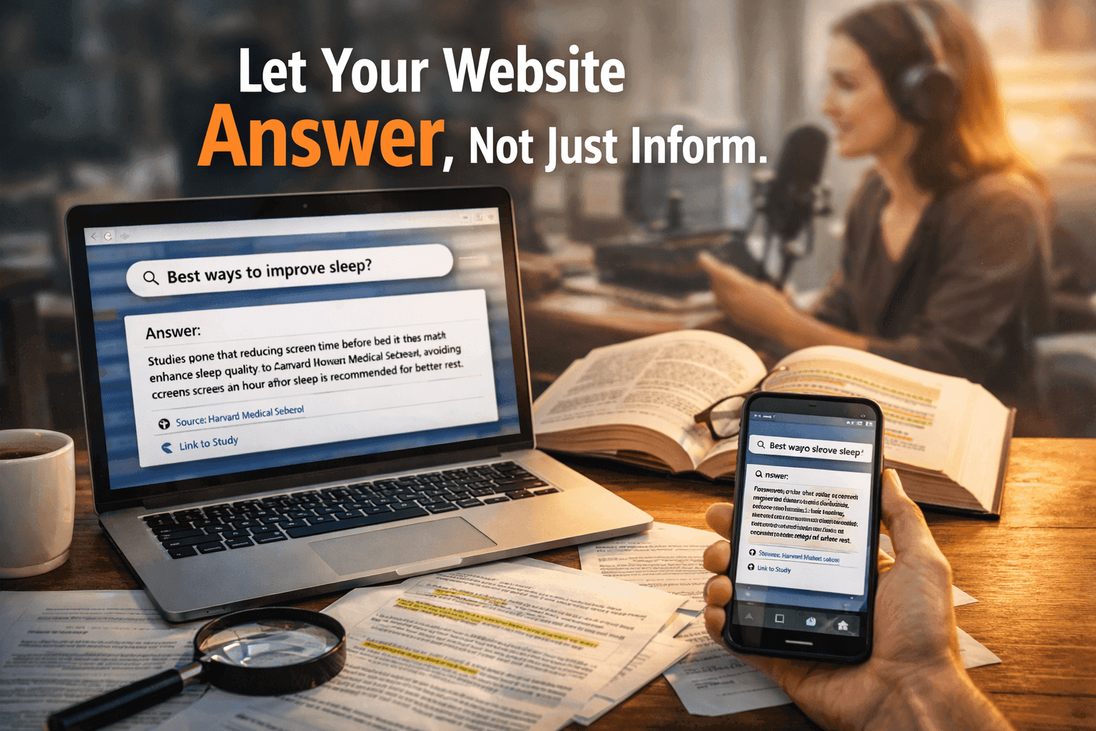 How to Give Your Website the Power to Answer with Sources